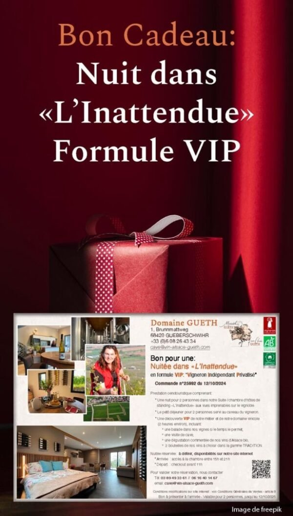 Bon cadeau LInattendue VIP FR comp