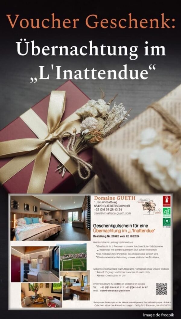 Bon cadeau LInattendue DE comp