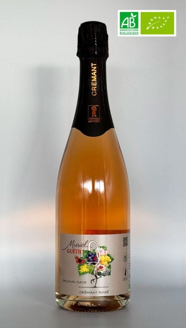 Crémant d'Alsace Rosé bio