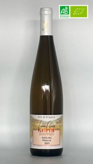 Riesling sec d'alsace Domaine Gueth