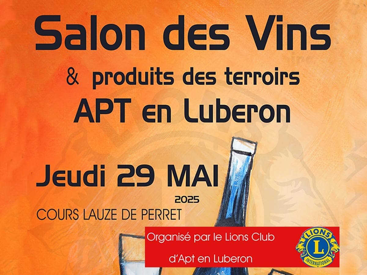 Salon des vins APT Lions 2025 1